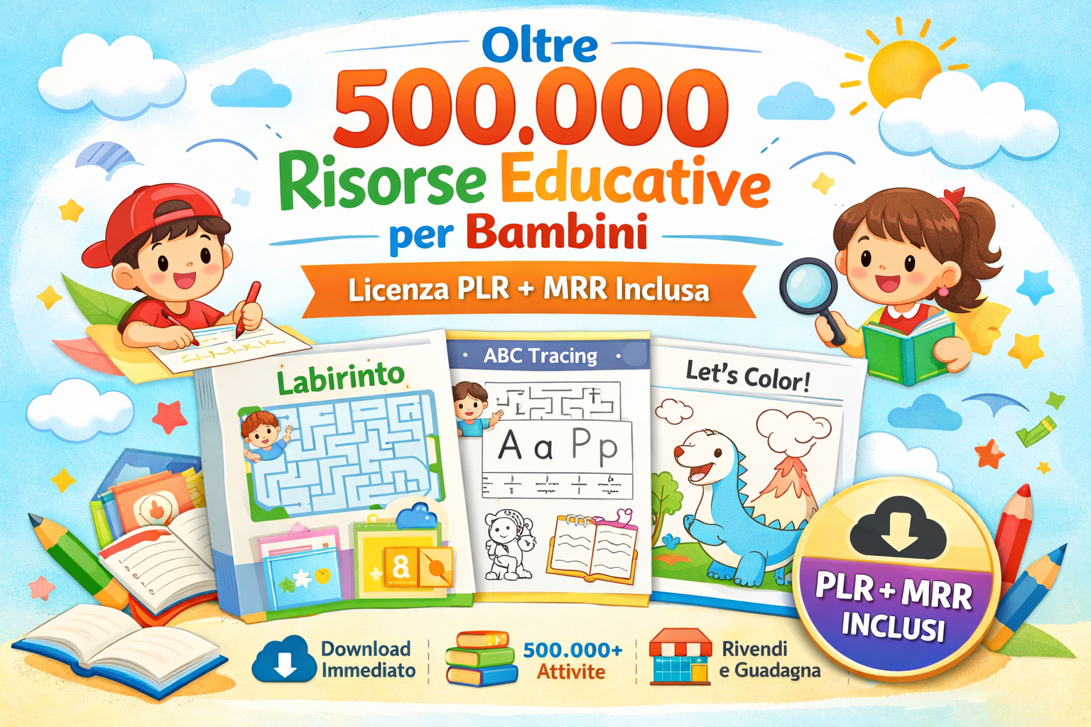 Oltre 500.000 Risorse Educative per Bambini